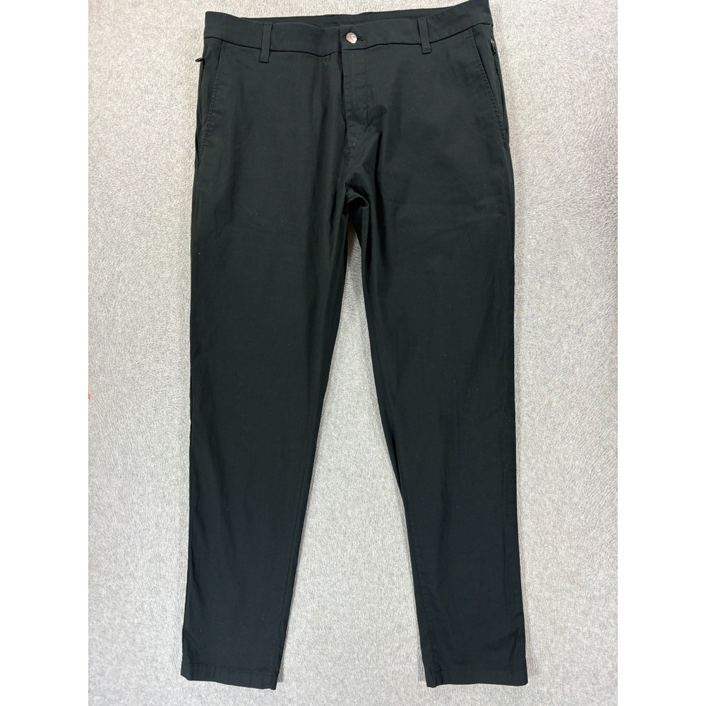 Birddogs Lined Stretch Chino Pants (Men's 36x32) Black